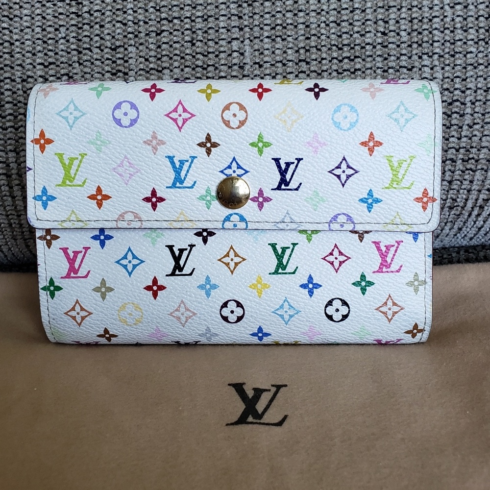 S🔴LD❗Louis Vuitton Multicolor Alexandra Wallet